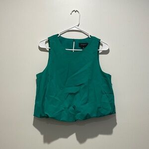 Teal Banana Republic Bubble Top